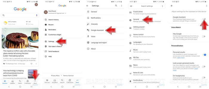 Kích hoạt Google Assistant trên điện thoại Samsung A12
