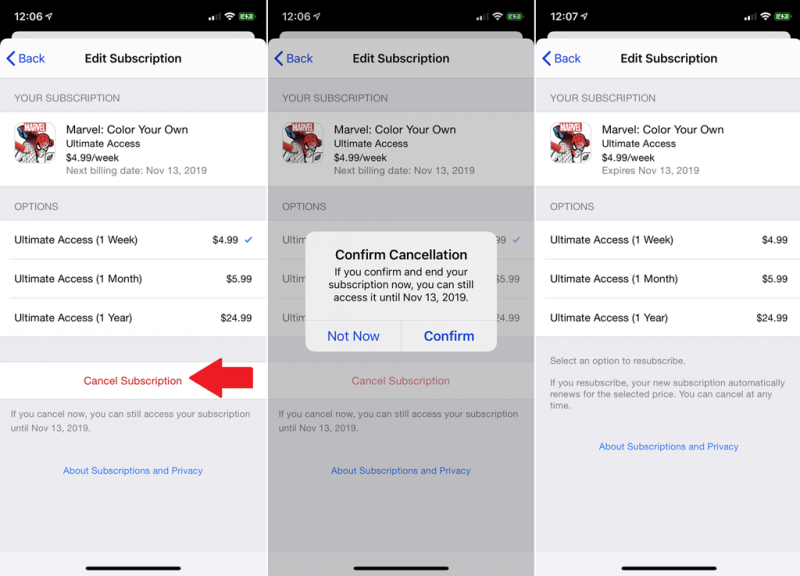 hnammobile - Cách hủy đăng ký gói mua ứng dụng trên iPhone, iTunes hoặc Mac - 3