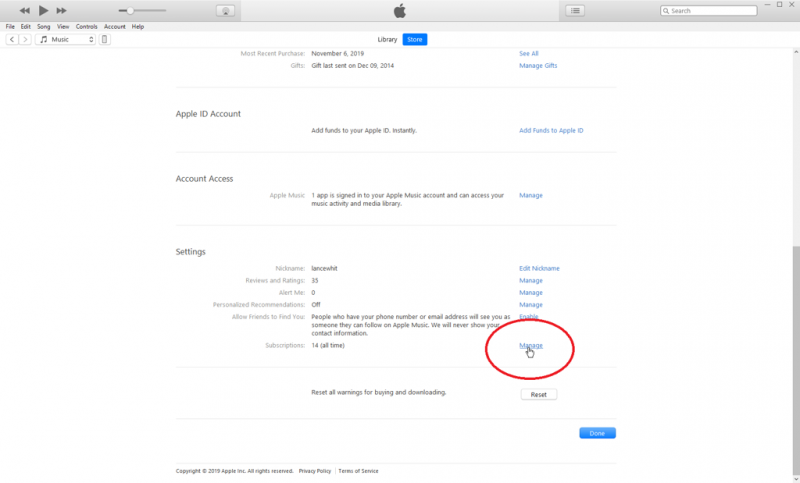 hnammobile - Cách hủy đăng ký gói mua ứng dụng trên iPhone, iTunes hoặc Mac - 5