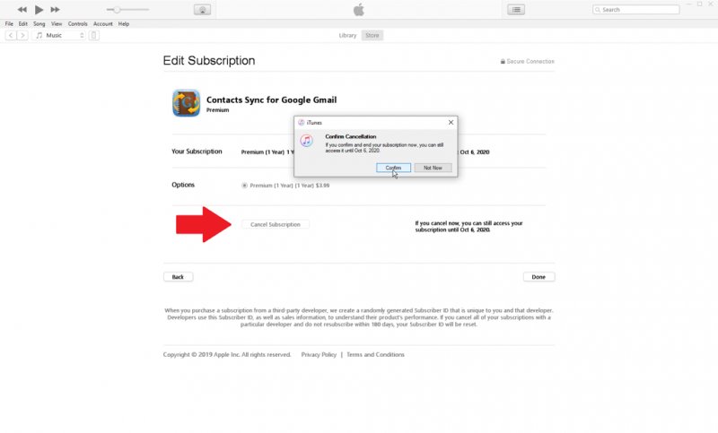 hnammobile - Cách hủy đăng ký gói mua ứng dụng trên iPhone, iTunes hoặc Mac - 6