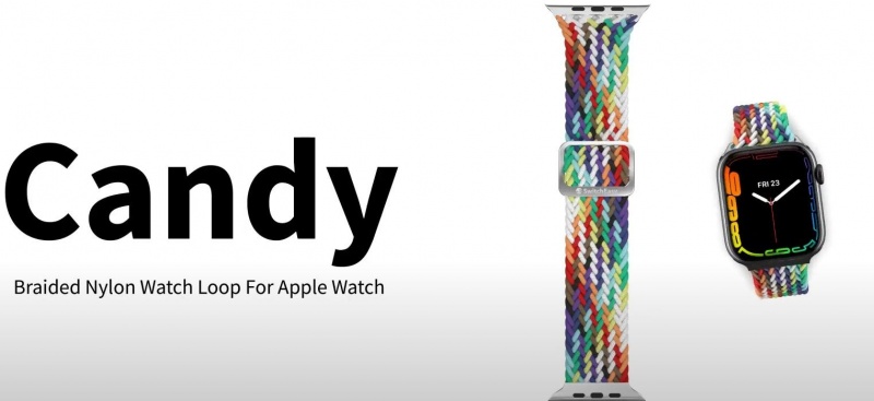Dây đồng hồ Switcheasy Candy Braided Nylon - Sắc màu hơn cho Apple Watch của bạn