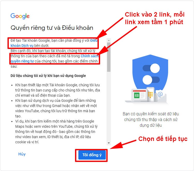 Cách đăng ký Gmail không cần số điện thoại