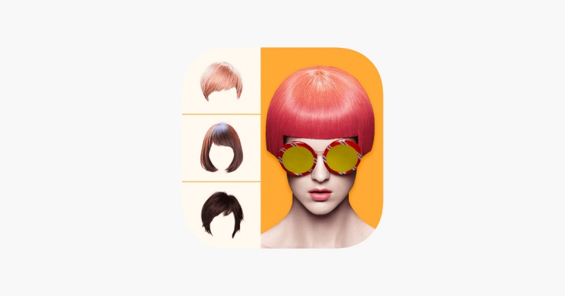 Logo App Hairstyle Try On - Hair Salon