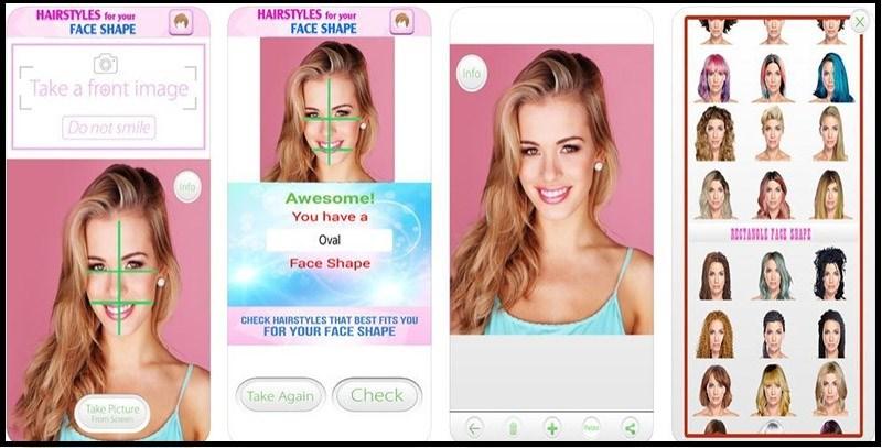 Hairstyle Generator App UI Kit by Sophia Miller for Bacancy on Dribbble
