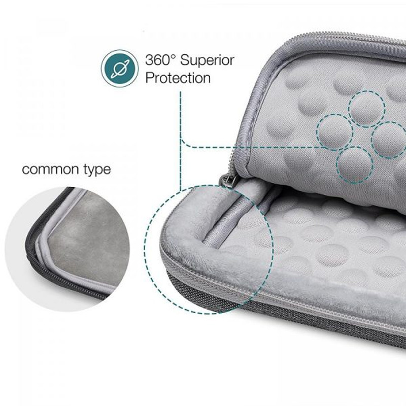 Túi chống sốc được thiết kế để bảo vệ tối đa cho MacBook của bạn từ ngoài vào trong