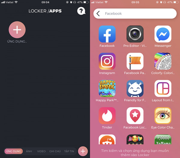 Ẩn ứng dụng bằng App Locker
