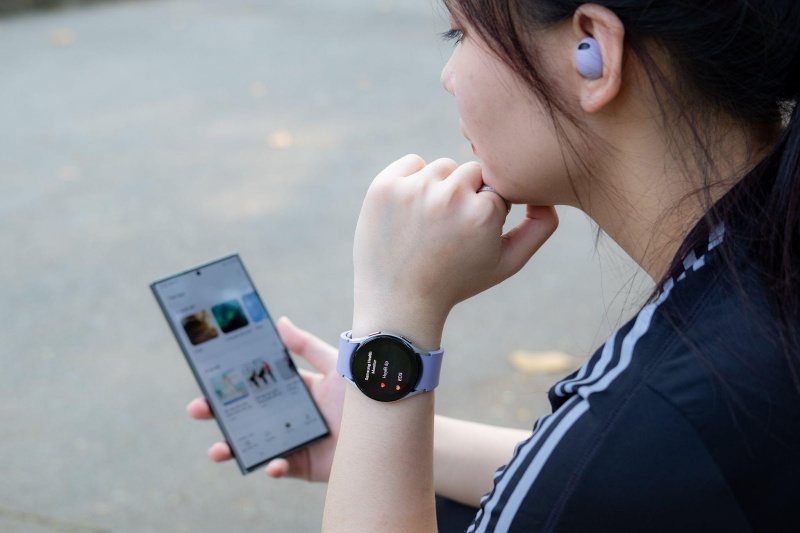 Galaxy Watch5 series luôn đồng hành cùng bạn để bảo vệ sức khỏe