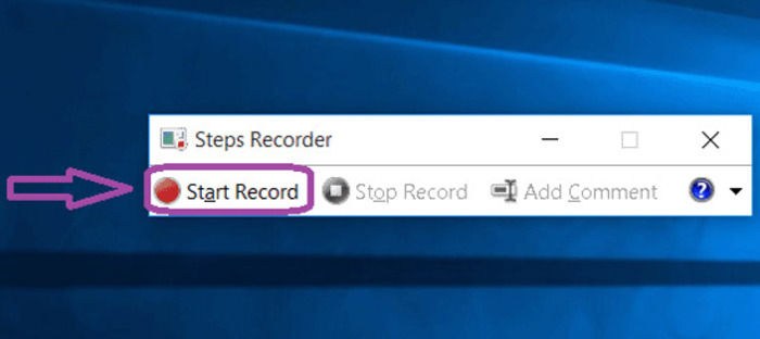  Cách quay màn hình laptop win 10 bằng Step Recorder