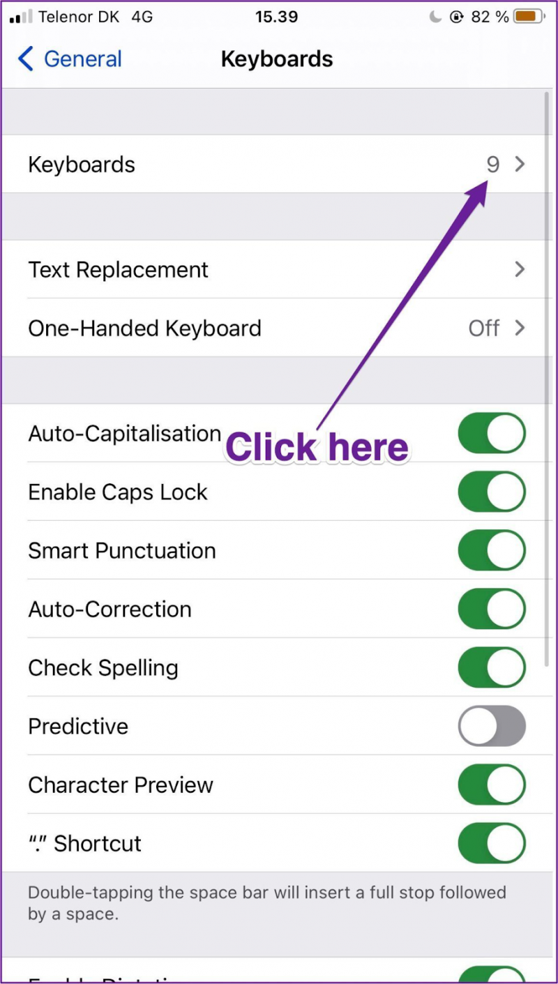 Cách thêm ngôn ngữ mới trên bàn phím iPhone