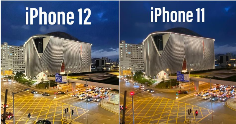 Chụp đêm góc rộng trên iPhone 12 “ăn đứt” iPhone 11