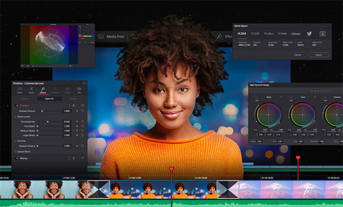 Ứng dụng DaVinci Resolve