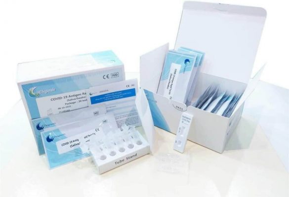 Bộ Kit test nước bọt Easy Diagnosis COVID-19 Antigen Rapid - Que thử nhanh chóng chính xác và tiện lợi