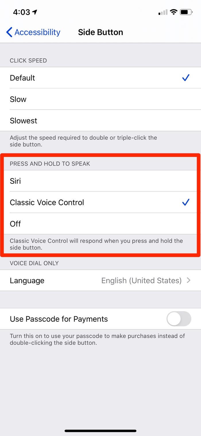 hnammobile - Cách tắt tính năng điều khiển bằng giọng nói trên iPhone - 5