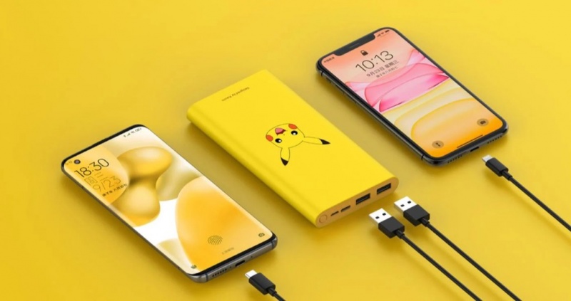 Xiaomi Mi Power Bank 3 Pikachu ra mắt: công suất 18W, giá 14 USD ảnh 1