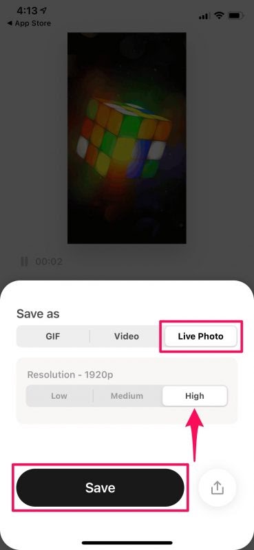 Đặt ảnh GIF làm hình nền trên iPhone