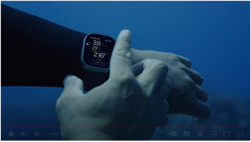 0H25 - Apple Watch Ultra trình làng siêu ấn tượng