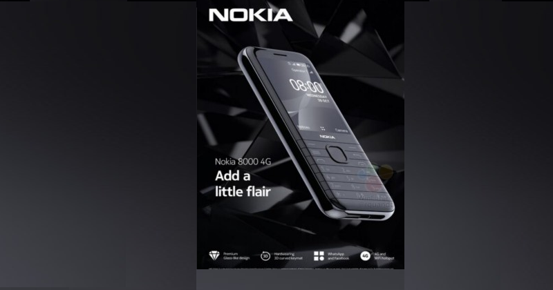 hnammobile - Xuất hiện hình ảnh Nokia 8000 4G với màn hình 2,8 inch,sử dụng chipset S210 - 1