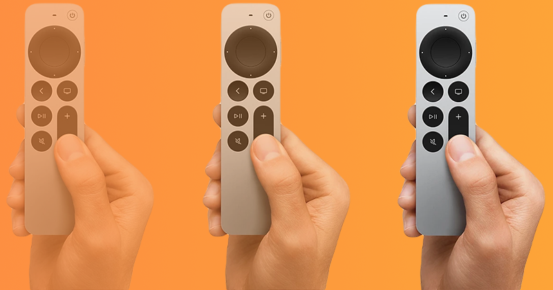 Thiết kế của Apple TV Remote vô cùng nhỏ gọn, dễ sử dụng
