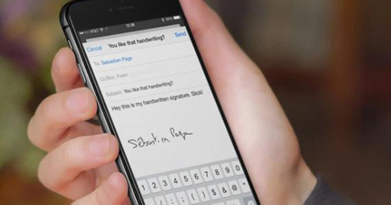 Cách chỉnh sửa chữ ký email trên iPhone hoặc iPad của bạn