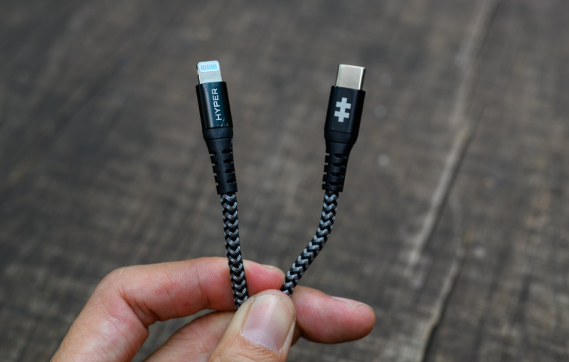 hnammobile - Cáp HyperDrive Keychain USB-C to Lightning (HD-CLM302) 0.2M  - 4