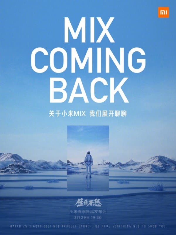 hnammobile - Mi Mix series có thể sẽ được trở lại trong sự kiện 29/3 tới của Xiaomi - 2