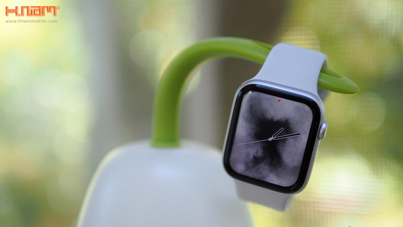 apple watch series 4 38mm gps + cellular stainless case witch white sport band mu642 5
