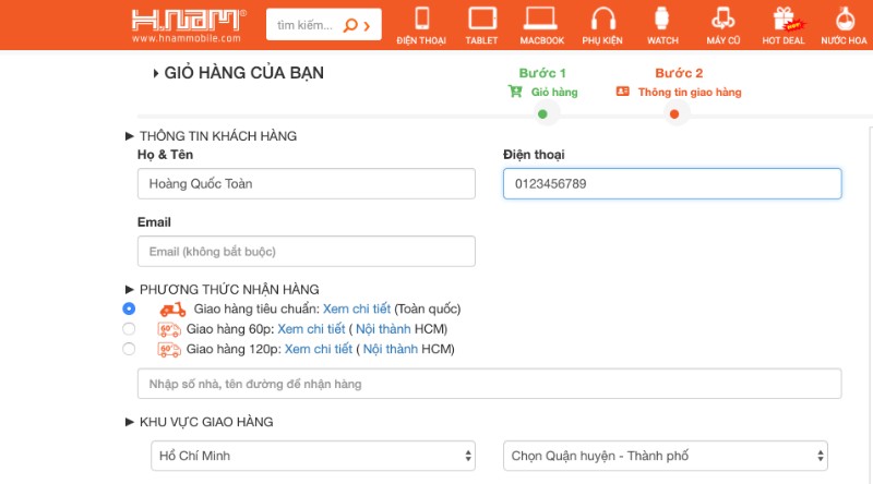Hướng dẫn mua hàng online hình 4