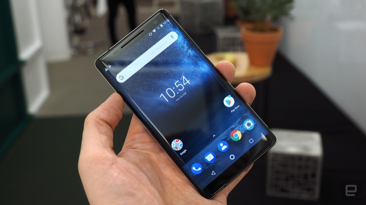 Tin vui: Nokia 8 Sirocco bắt đầu lên đời Android 9 Pie