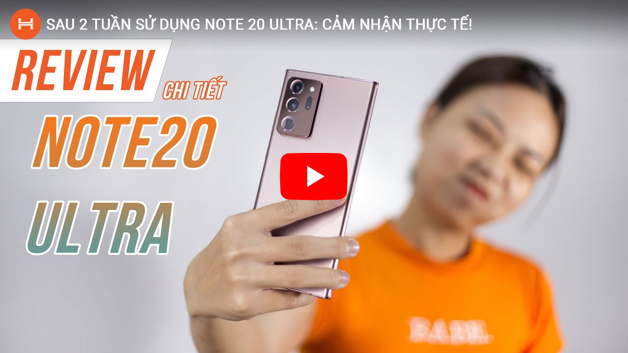 Note 20 Ultra: 
Sự đổi mới của thiết bị di động đã cho thấy điện thoại thông minh của Samsung - Note 20 Ultra - được trang bị các tính năng cao cấp nhất hiện có trên thị trường. Với chất lượng màn hình tuyệt vời, hiệu suất tốt hơn và khả năng chụp ảnh và quay video siêu đỉnh, chiếc điện thoại này đáng để bạn có.