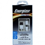 Cáp Energizer 2 cổng Lightning-Micro USB C11UBDUGWH4 (1m)
