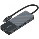 Bộ Chia Cổng Mazer USB-C Multimedia 8in1 (UC2MULTI7005)