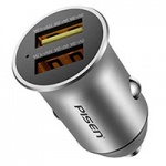 Sạc xe hơi (ô tô) Pisen Quick Dual USB Car 18W (TP-C02LXF)