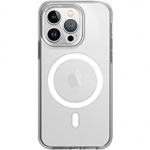 Ốp Lưng UniQ Hybrid Magclick Charging Calio iPhone 15 ProMax Nude