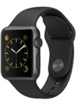 Apple Watch Sport With Black Sport Band (42mm) MJ3T2