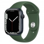 Apple Watch Series 7 GPS 41mm Midnight Aluminium Case with Sport Band MKND3 
