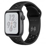 Apple Watch Series 4 44mm GPS Space Gray Aluminum Case With Anthracite Black Nike Sport Band MU6L2 99%