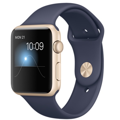 Apple Watch Sport With Mid Blue Sport Band (42mm) MLC72