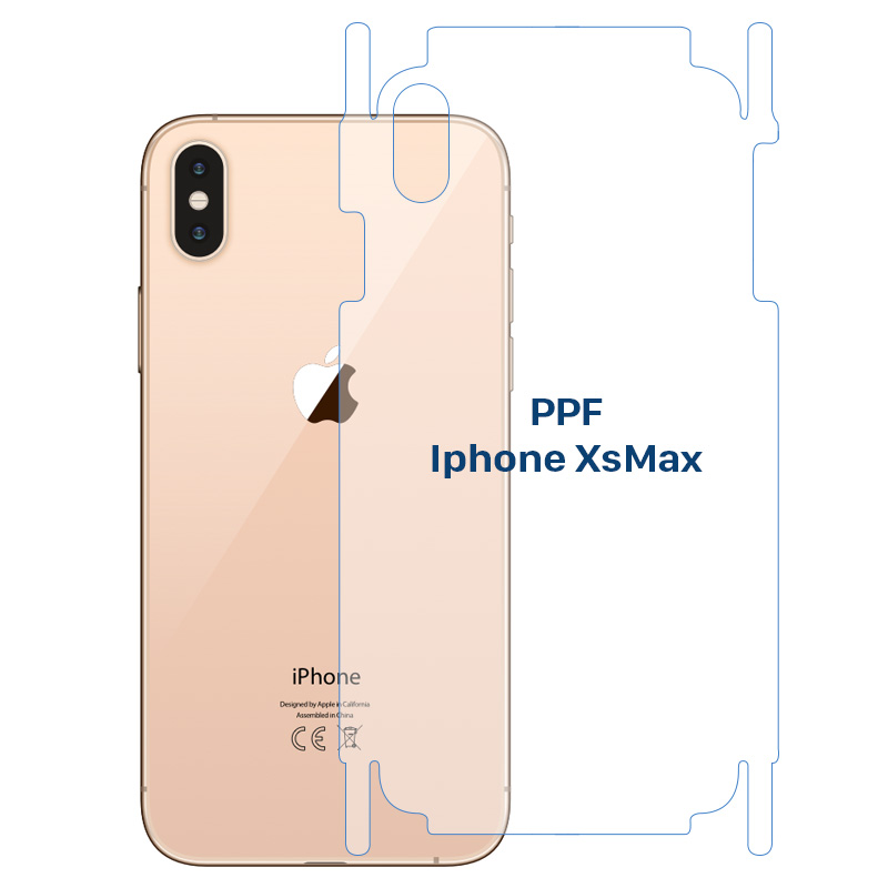 Dán Mặt Sau PPF Nhám Iphone XSM