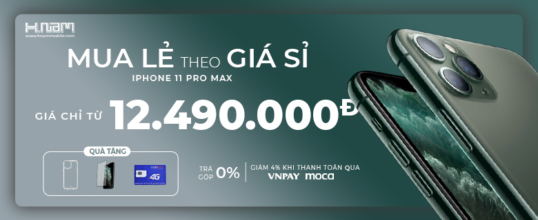 iPhone 11 Pro Max 99% - Giá chỉ từ: 12.490.000Đ