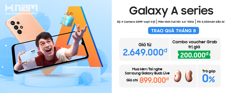 Galaxy A Series - Giá Từ 2.649.000Đ