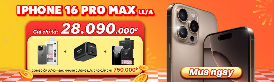 iPhone 16 Pro Max<br>Giá hấp dẫn