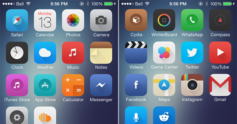 9 giao diện Winterboard cực đẹp cho iOS 7