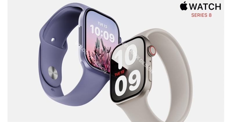 Apple Watch Series 8 lộ diện với những hình ảnh tuyệt đẹp được rò rỉ