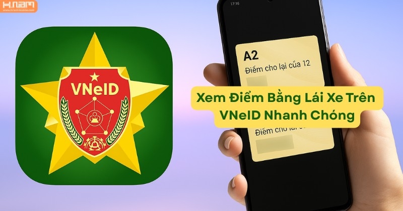 Cách Xem Điểm Bằng Lái Xe Trên VNeID Nhanh, Đơn Giản Ngay Trên Điện Thoại