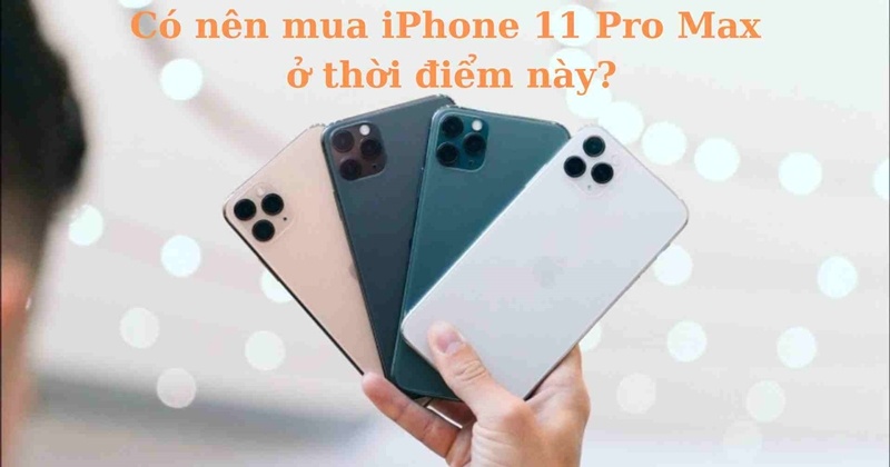 Có nên mua iPhone 11 Pro Max ở thời điểm hiện tại không?