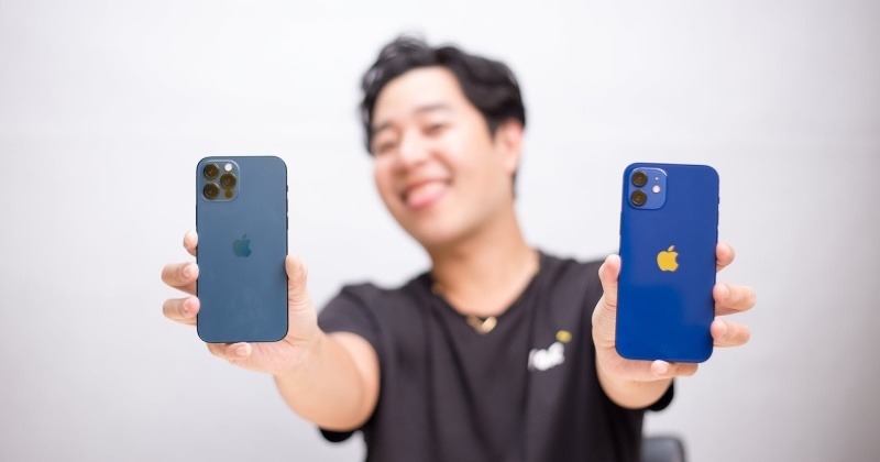 Đập hộp iPhone 12 và 12 Pro màu xanh đang HOT nhất hiện nay