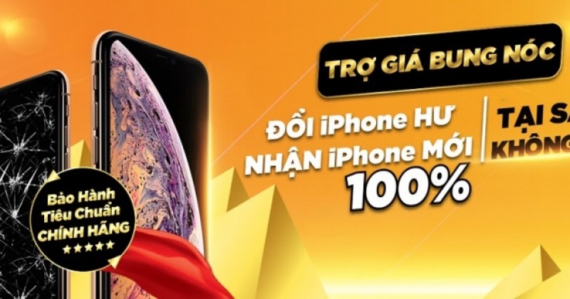 Độc quyền tại HnamMobile: ĐỔI IPHONE HƯ - NHẬN IPHONE MỚI 100%