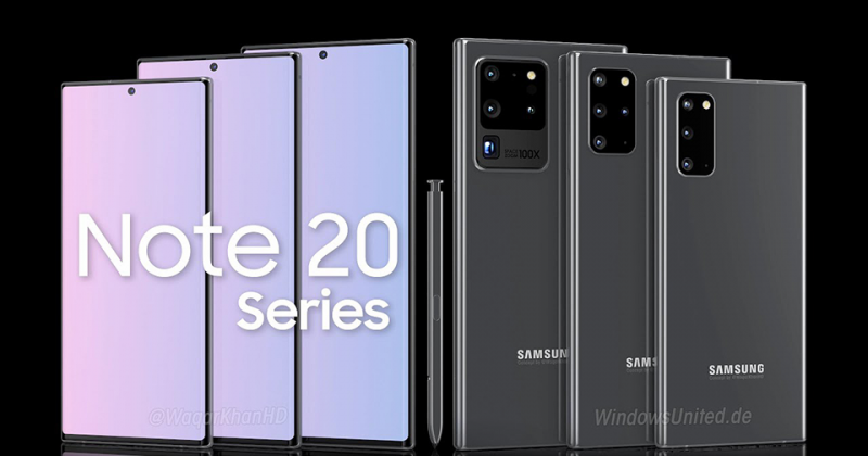 Galaxy Note 20 sẽ được trang bị công nghệ màn hình hoàn toàn mới