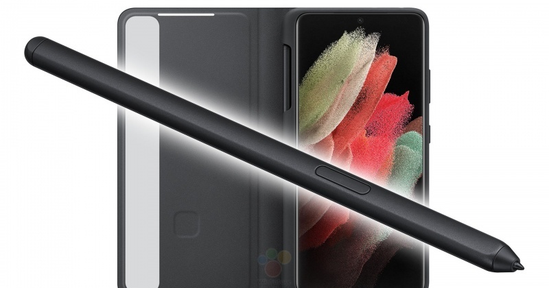 Hé lộ bút S Pen dành riêng cho Galaxy S21 Ultra qua những hình ảnh render mới nhất 