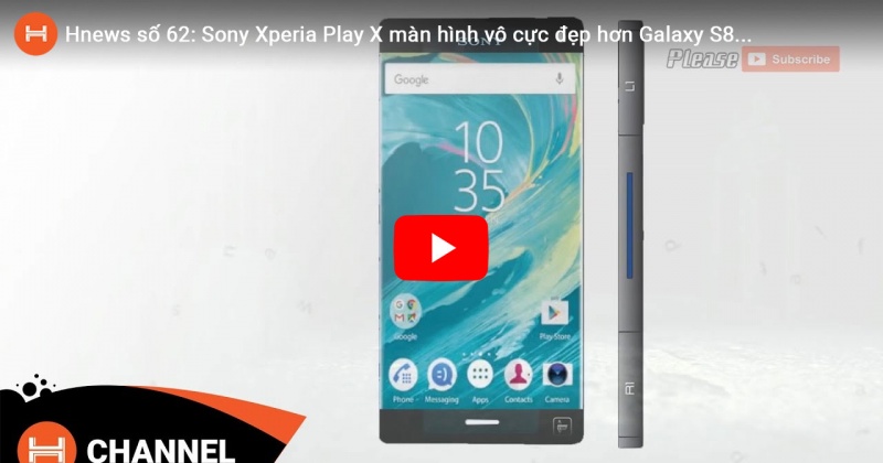 Hnews số 62: Sony Xperia Play X màn hình vô cực đẹp hơn Galaxy S8, Smartphone OPPO mới lộ diện. 